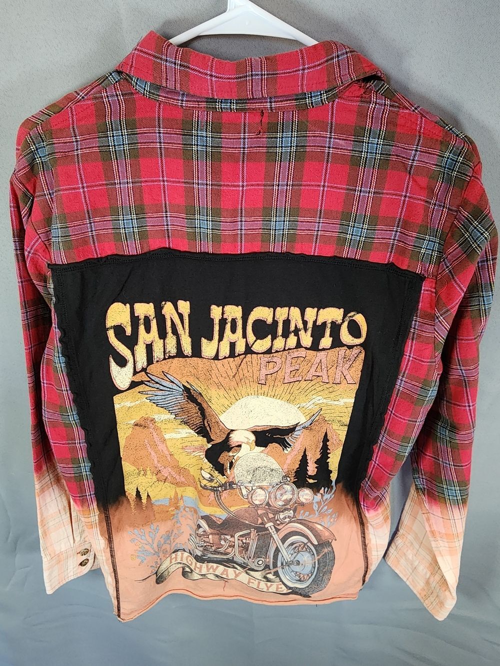 La La Land Creative Co. Red Plaid Button-Up Shirt San Jacinto.